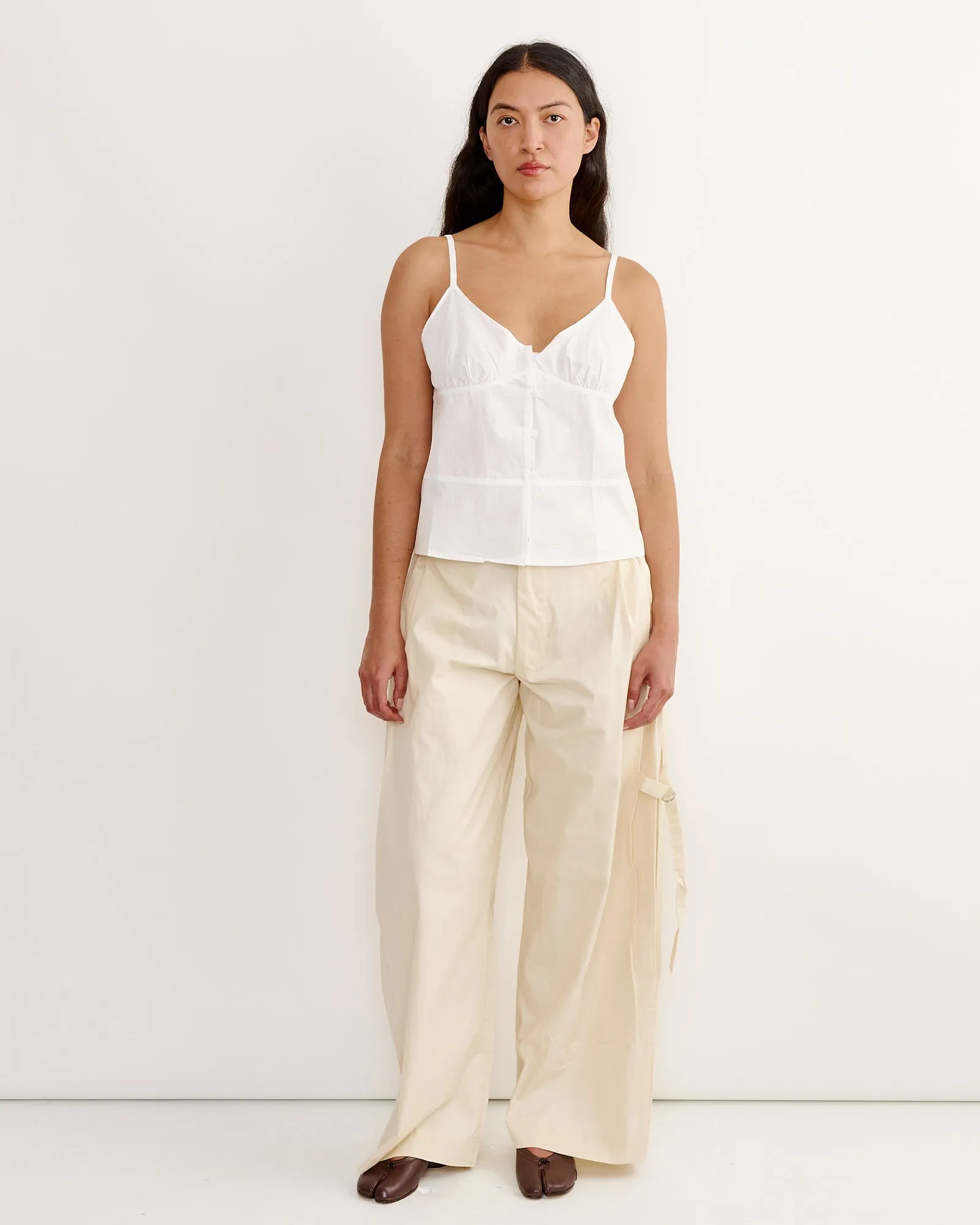 Seam Top in White sold by Mohawk General Store product image thumbnail 2