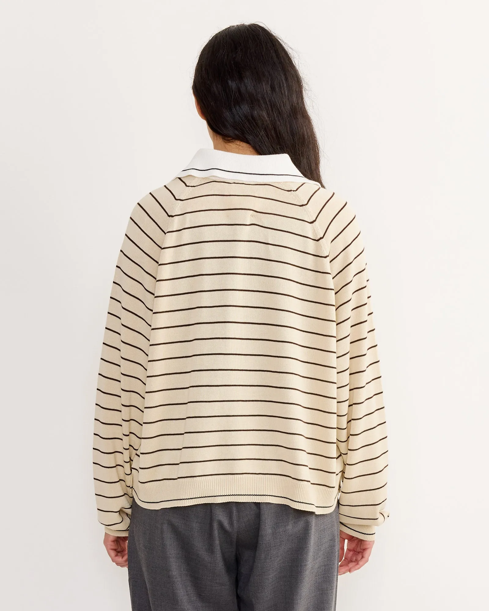 Organic Cotton Polo in Striped sold by Mohawk General Store product image thumbnail 4