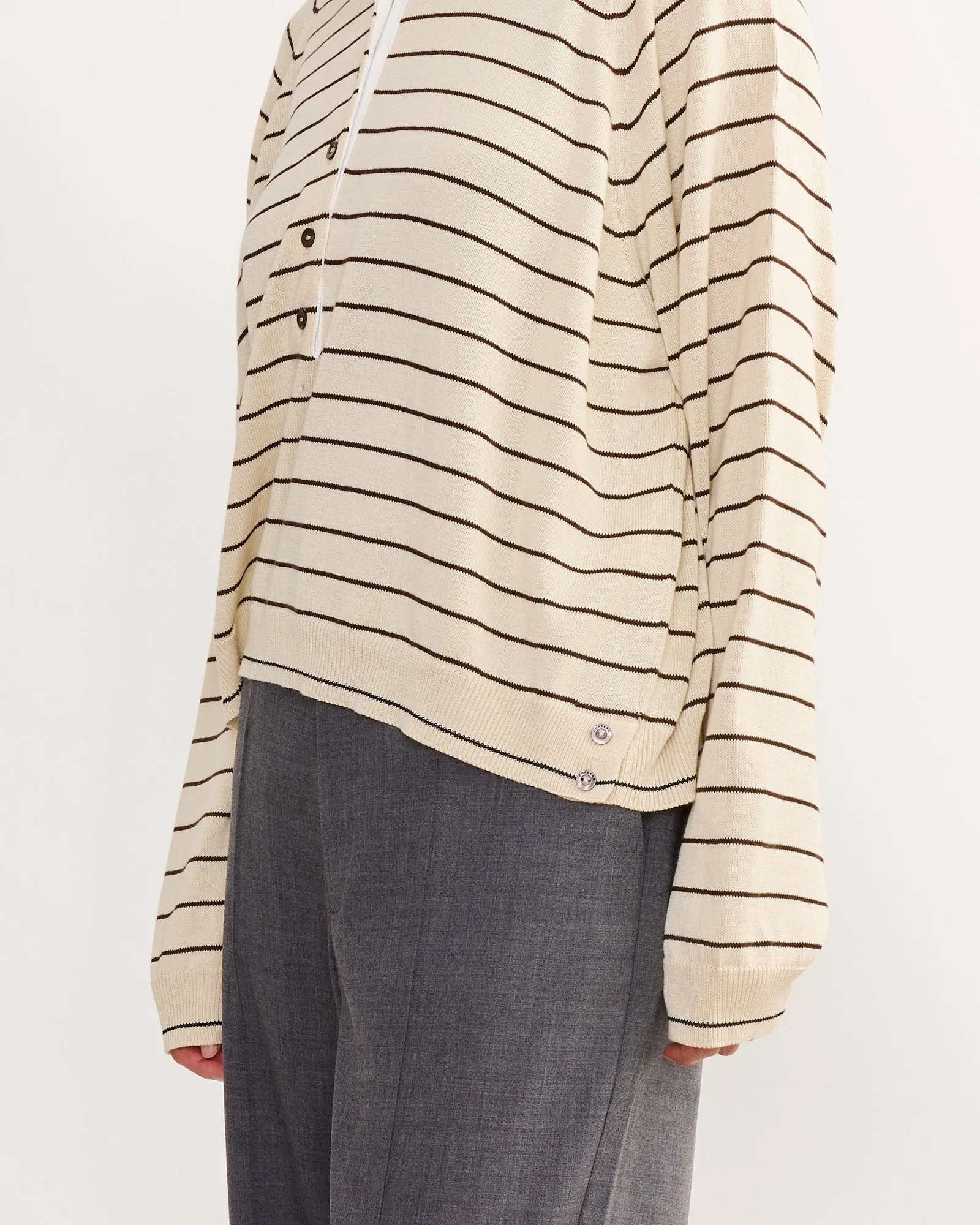 Organic Cotton Polo in Striped sold by Mohawk General Store product image thumbnail 3