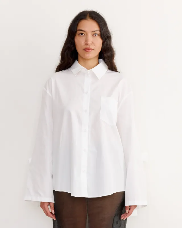Bridget Shirt in White sold by Mohawk General Store