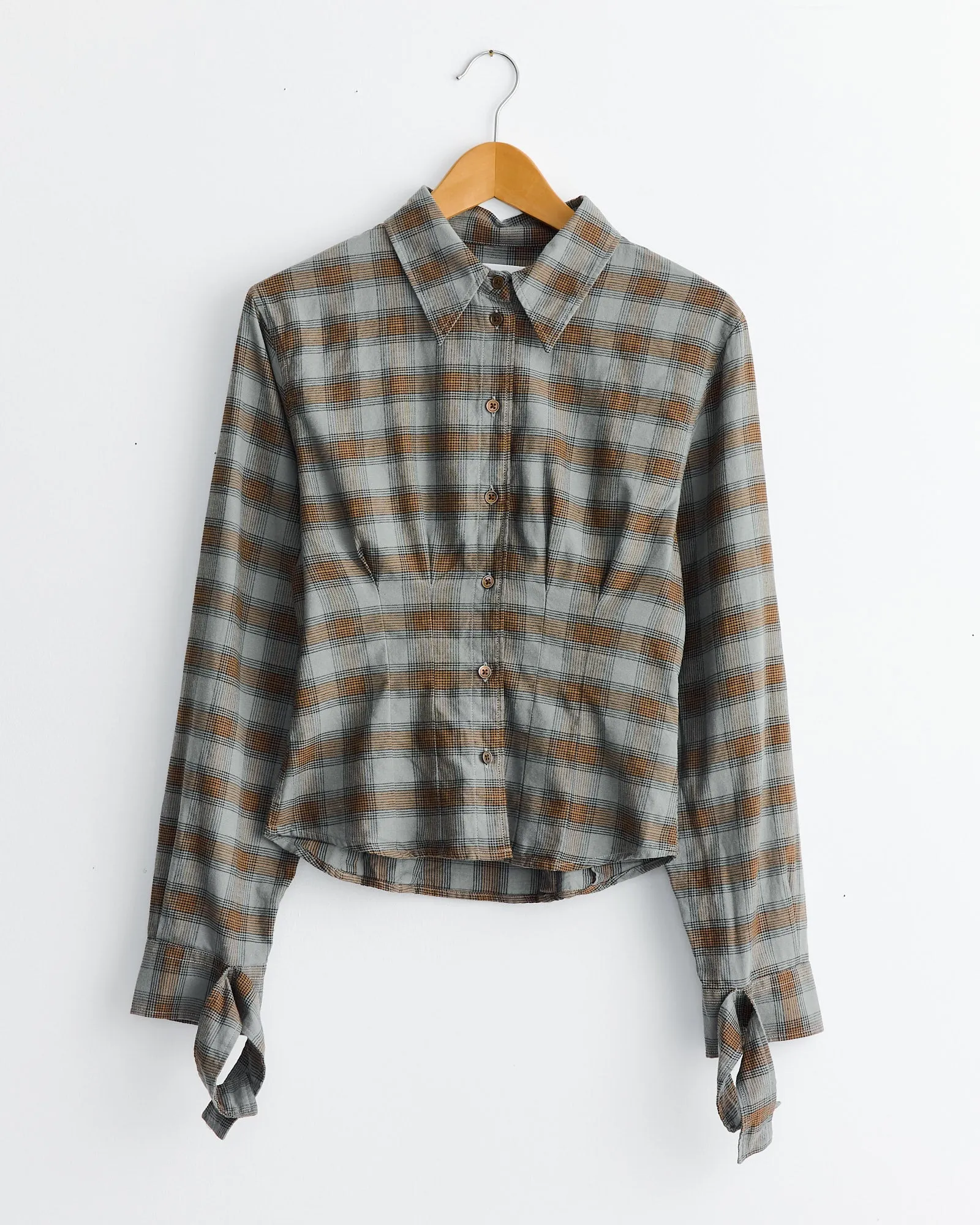 Envelop Shirt in Iowa Flannel Check sold by Mohawk General Store