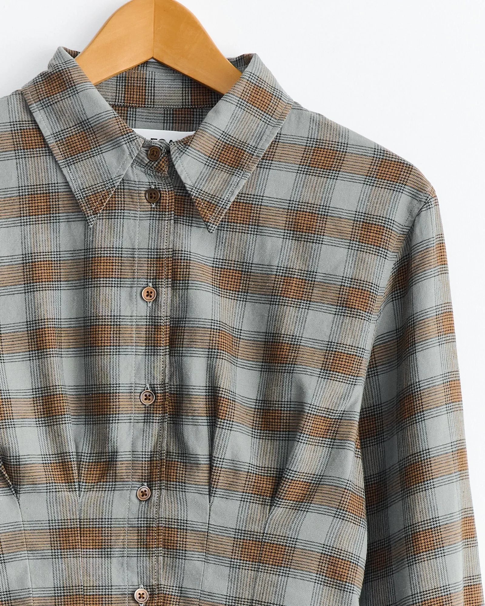 Envelop Shirt in Iowa Flannel Check sold by Mohawk General Store product image thumbnail 2
