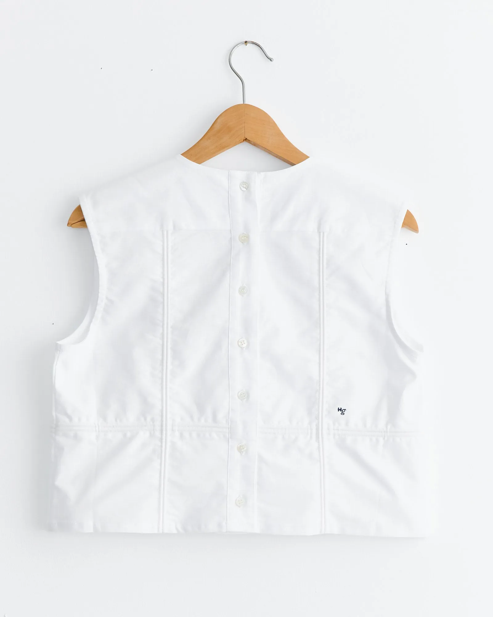 Shell Top in White sold by Mohawk General Store product image thumbnail 4