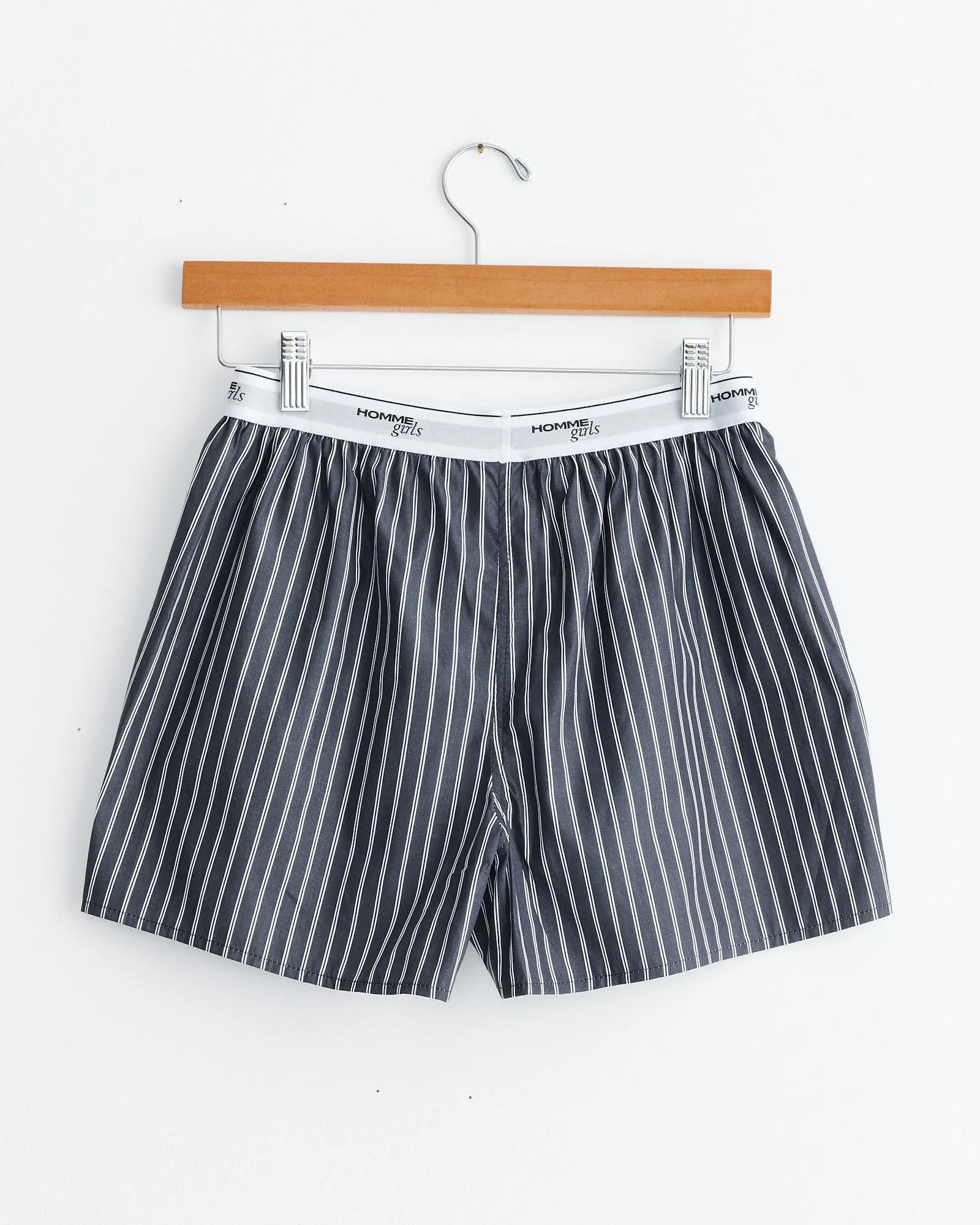 Boxer Shorts in Black Stripe sold by Mohawk General Store product image thumbnail 3