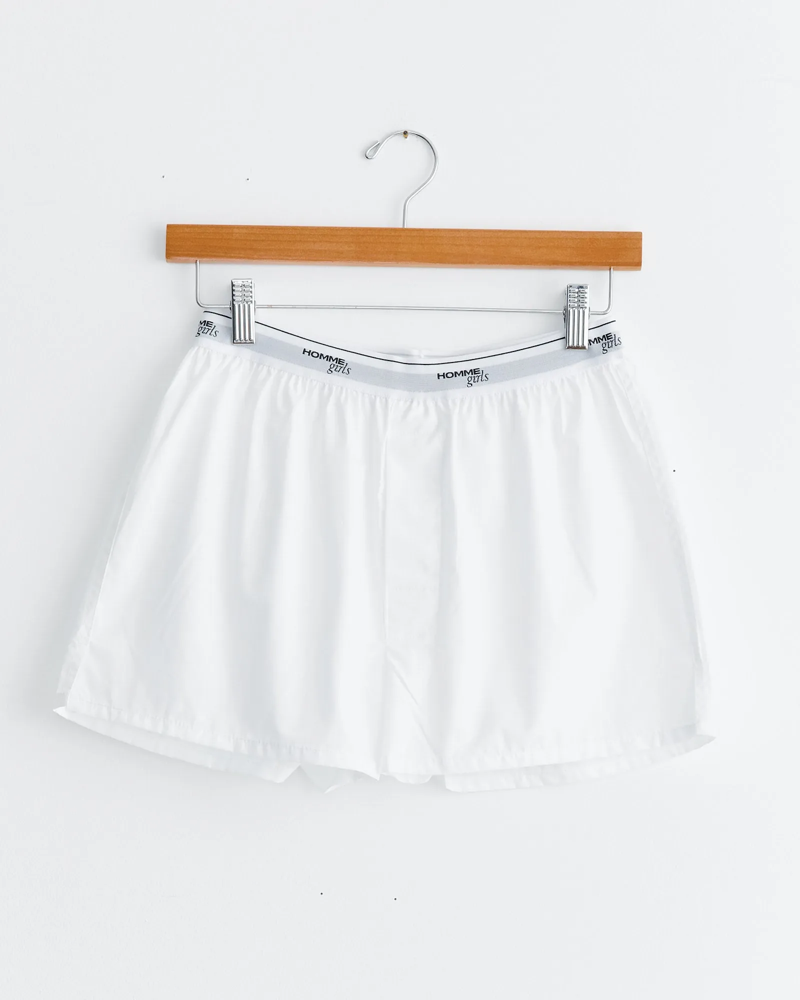 Boxer Shorts in White sold by Mohawk General Store