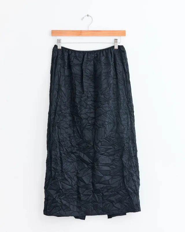 Tech Crush Slip Skirt in Black sold by Mohawk General Store