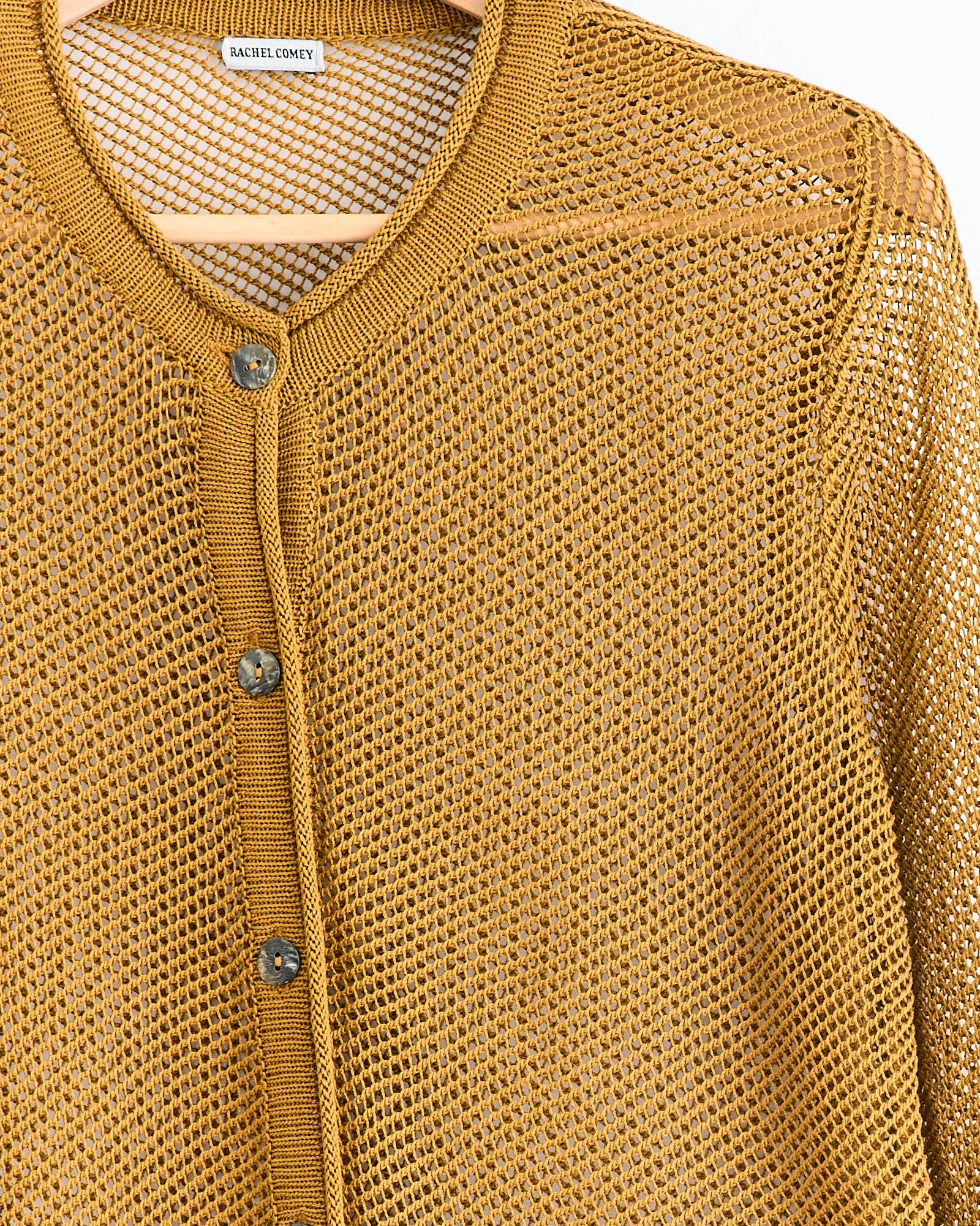 Dunn Cardigan in Dark Gold sold by Mohawk General Store product image thumbnail 2