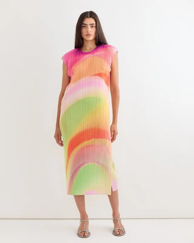 Groove Dress in Bright Pink sold by Mohawk General Store