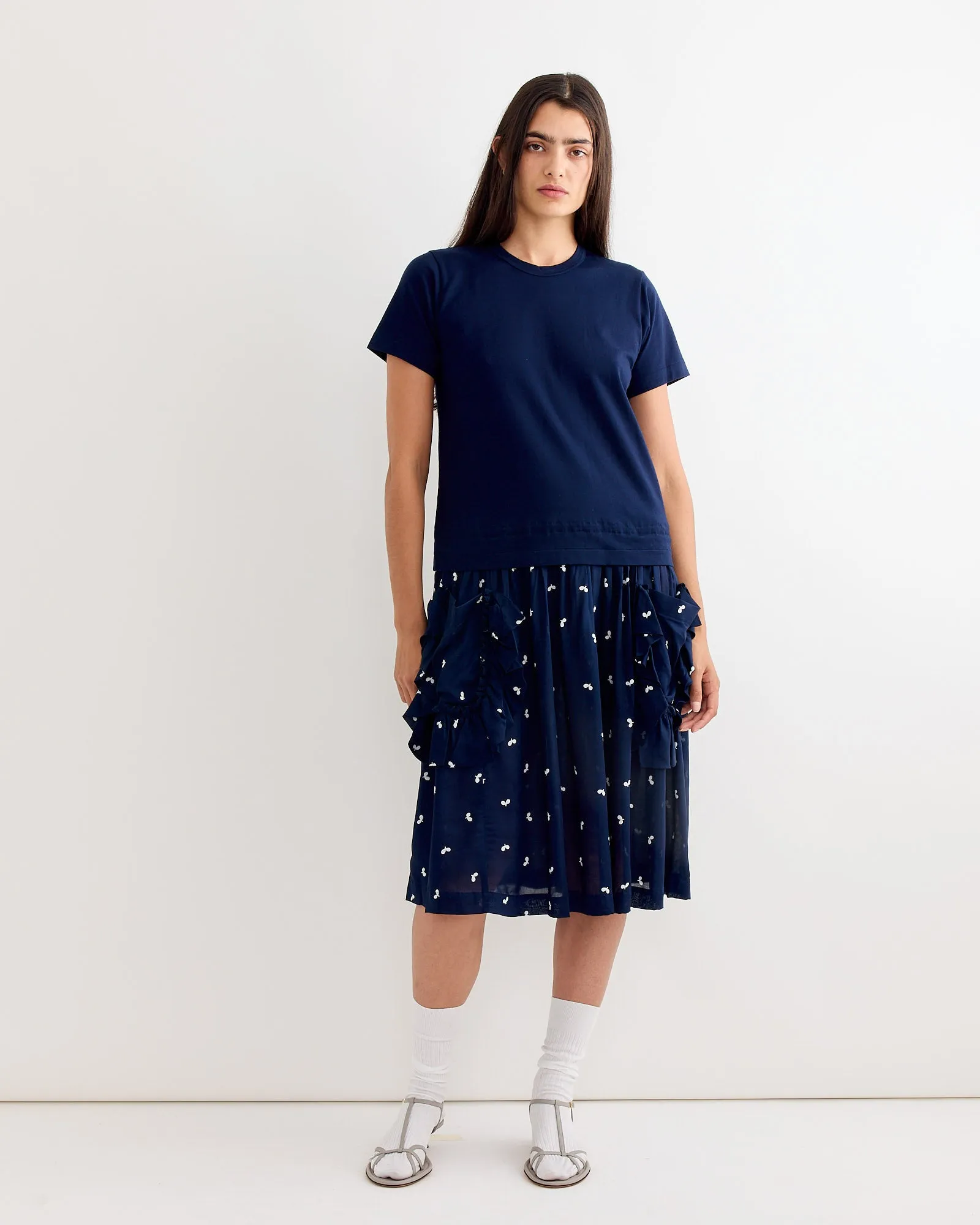 T-Shirt Dress in Navy sold by Mohawk General Store product image thumbnail 2