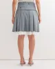 Tailored Midi Skirt in Grey sold by Mohawk General Store