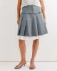 Tailored Midi Skirt in Grey sold by Mohawk General Store