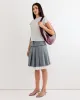 Tailored Midi Skirt in Grey sold by Mohawk General Store