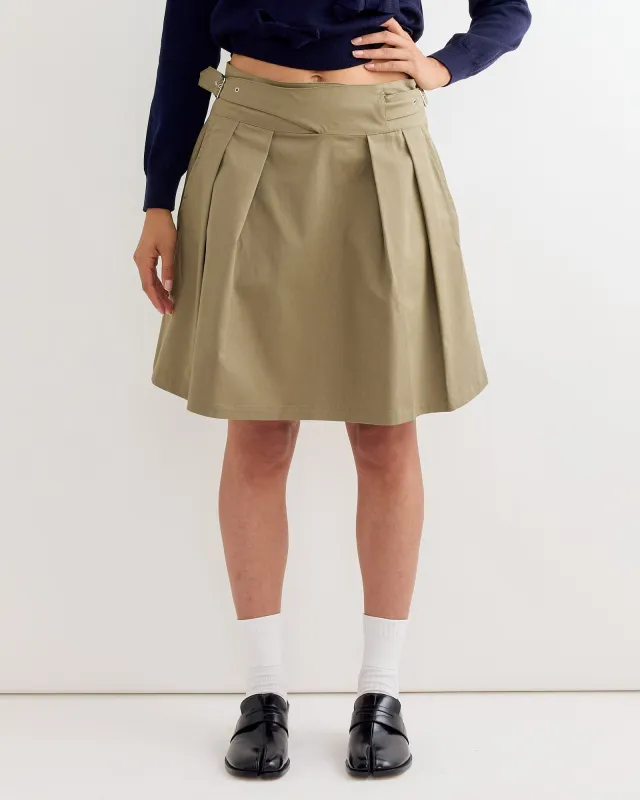Martin Midi Skirt in Light Khaki sold by Mohawk General Store