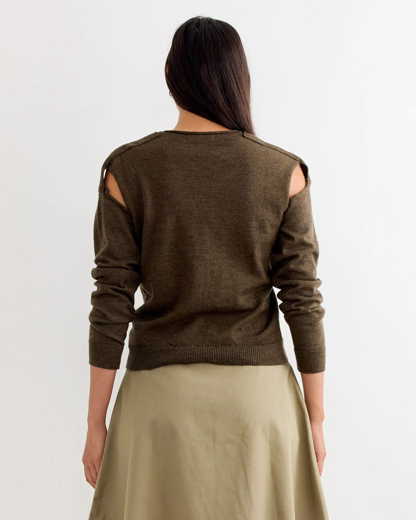 Coucou Cardigan in Brown sold by Mohawk General Store product image thumbnail 3
