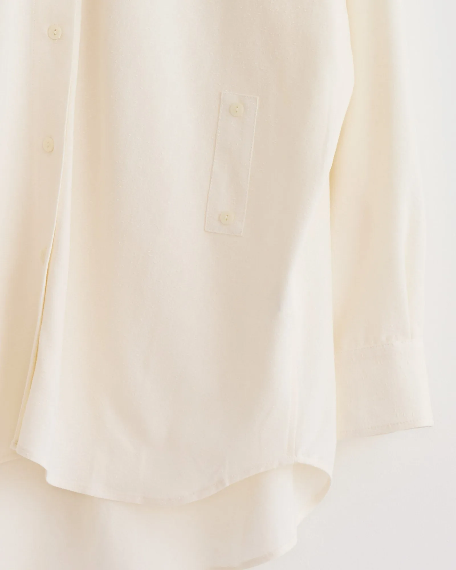 Textured Oversized Shirt in Ivory sold by Mohawk General Store product image thumbnail 2