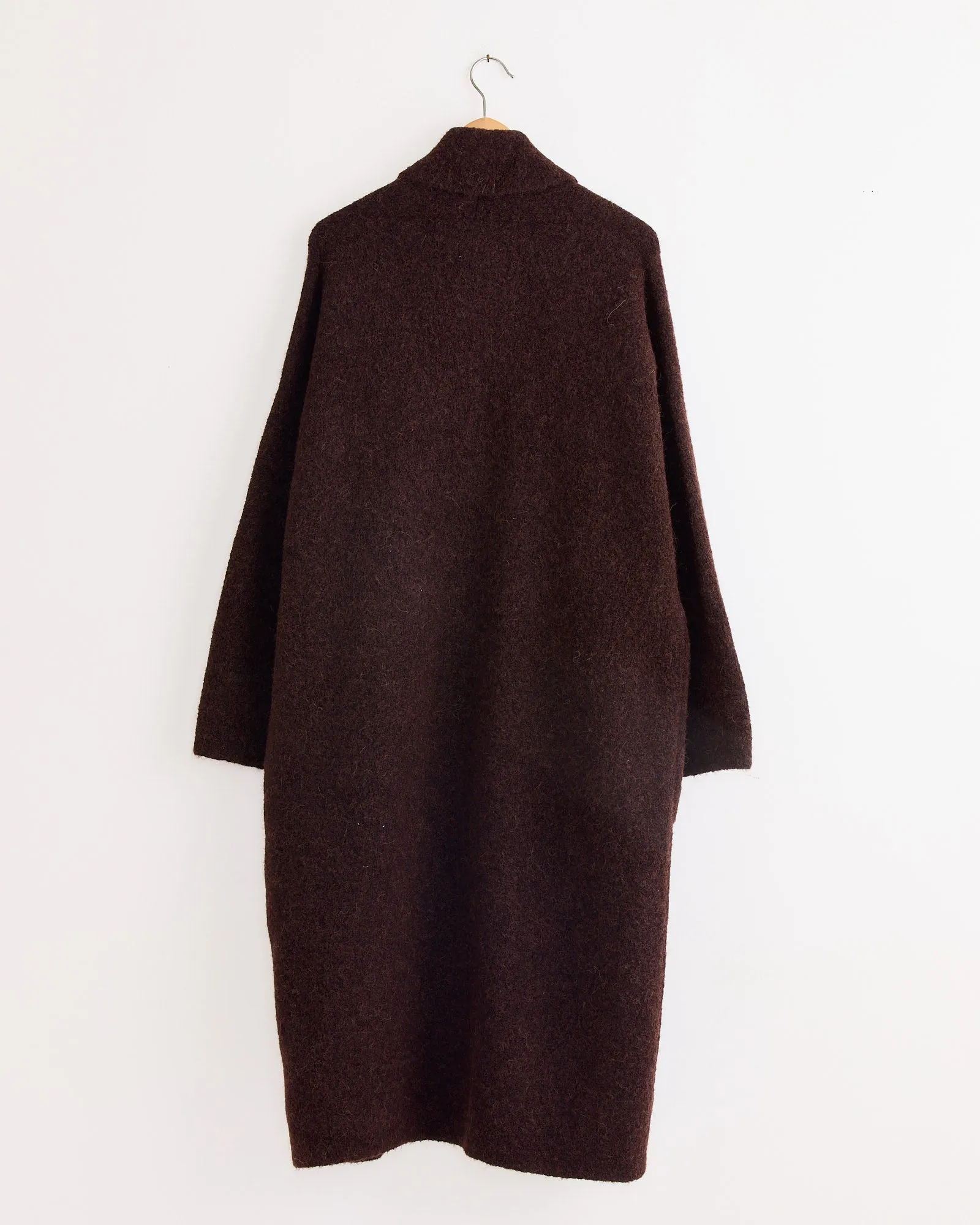 Double Face Long Coat in Merlot sold by Mohawk General Store product image thumbnail 3