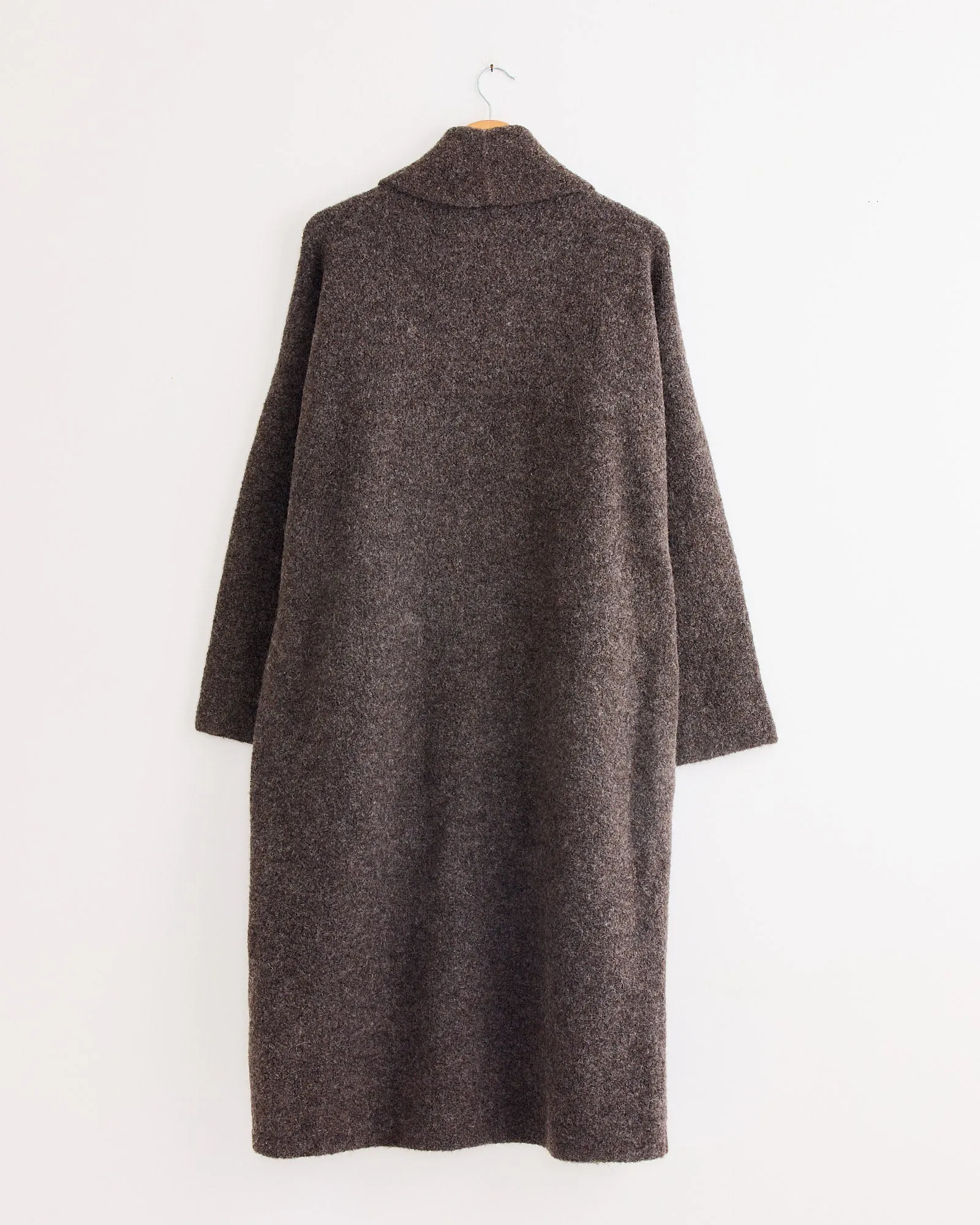 Double Face Long Coat in Blackened sold by Mohawk General Store product image thumbnail 3