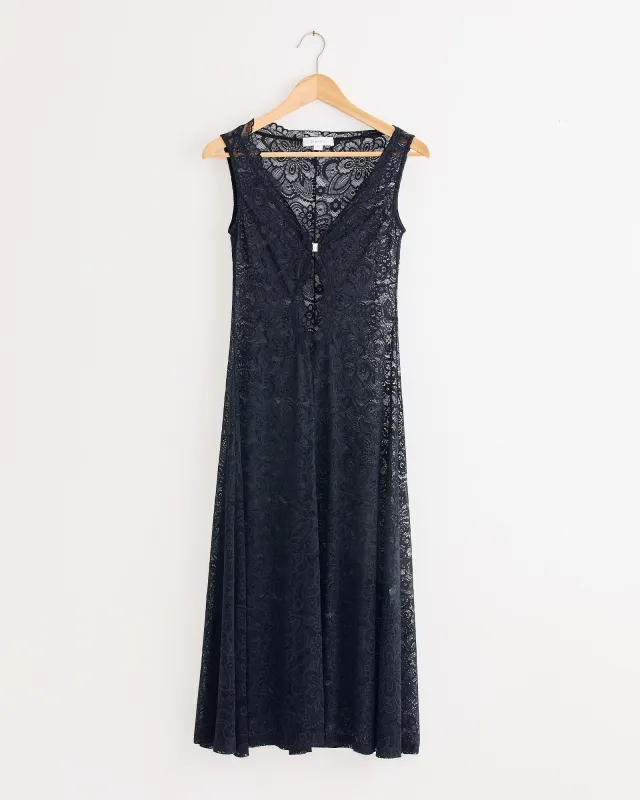 Twain Lace Dress in Black sold by Mohawk General Store