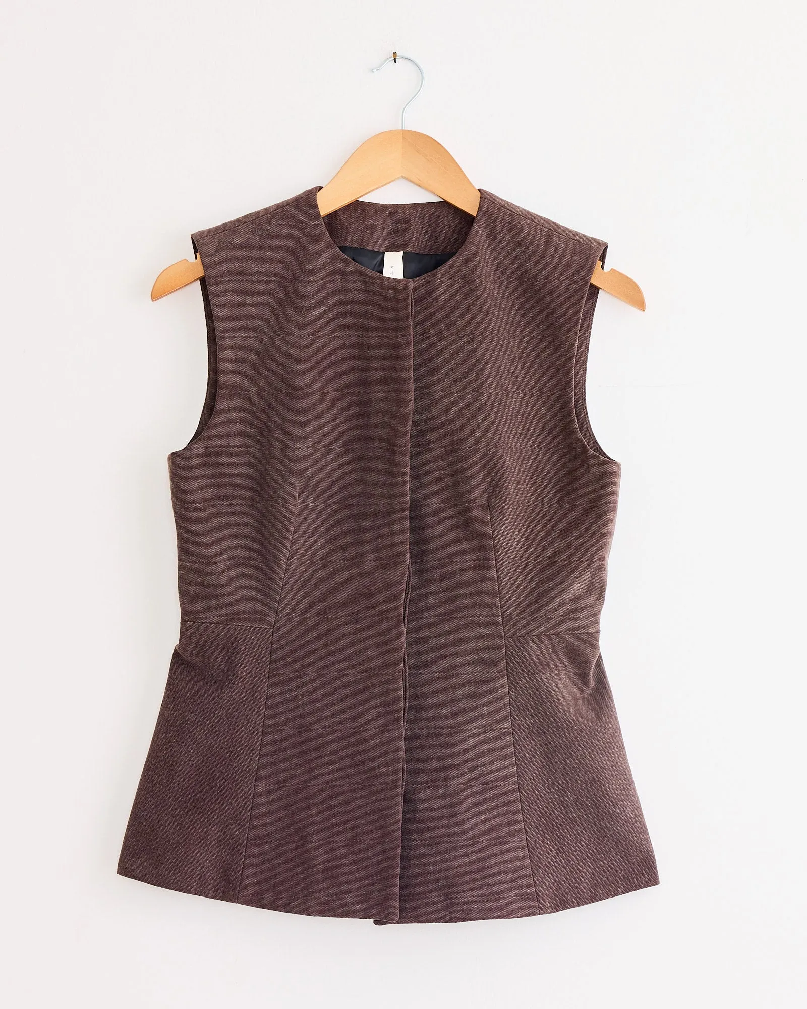 Canvas Bodice in Washed Soil sold by Mohawk General Store