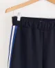 Woven Stripe Track Pant in Black sold by Mohawk General Store