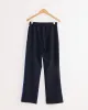 Woven Stripe Track Pant in Black sold by Mohawk General Store