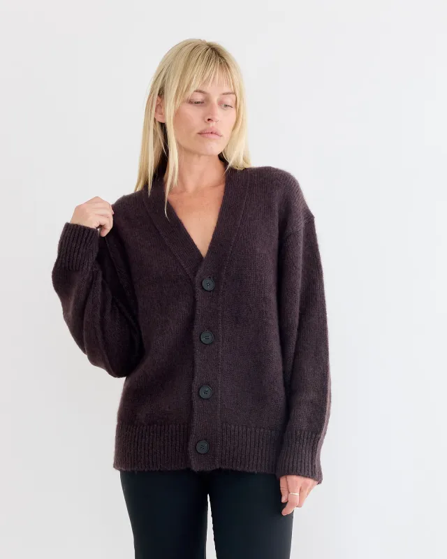 Trey Cardigan in Espresso sold by Mohawk General Store
