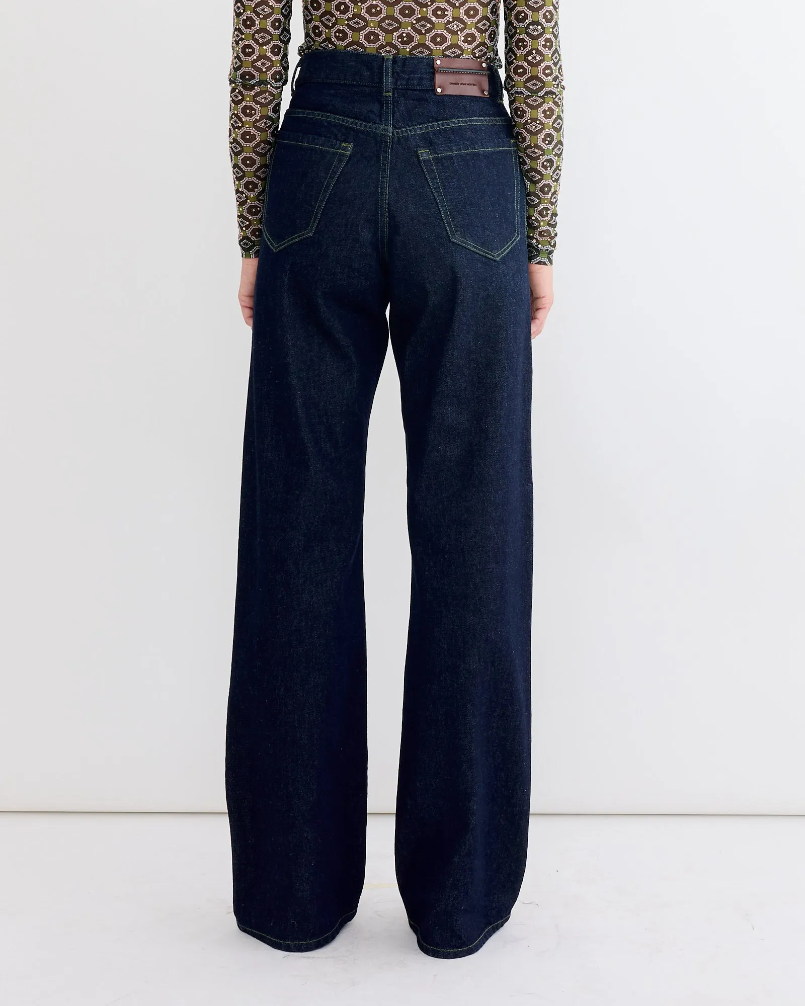 Wide-leg Pants in Indigo sold by Mohawk General Store product image thumbnail 3
