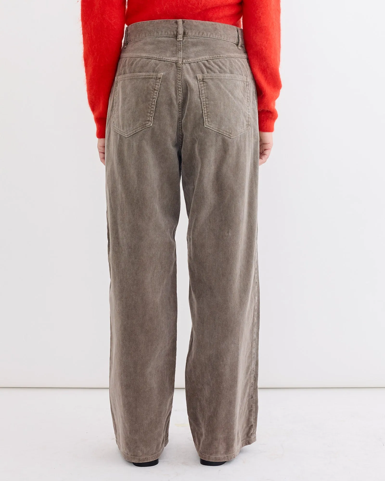 Corduroy Wide 5P Pant in Olive Brown sold by Mohawk General Store product image thumbnail 2