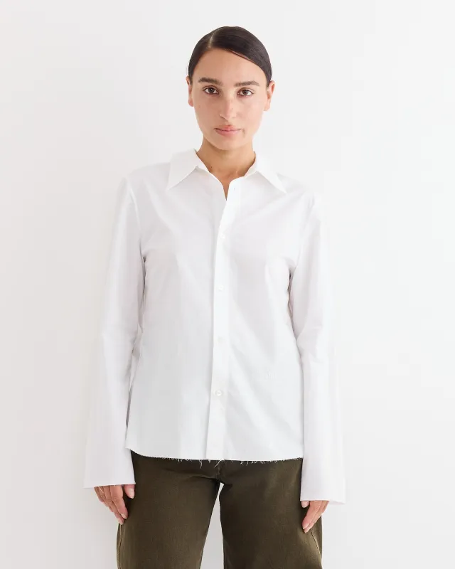 Long Sleeve Shirt in White sold by Mohawk General Store