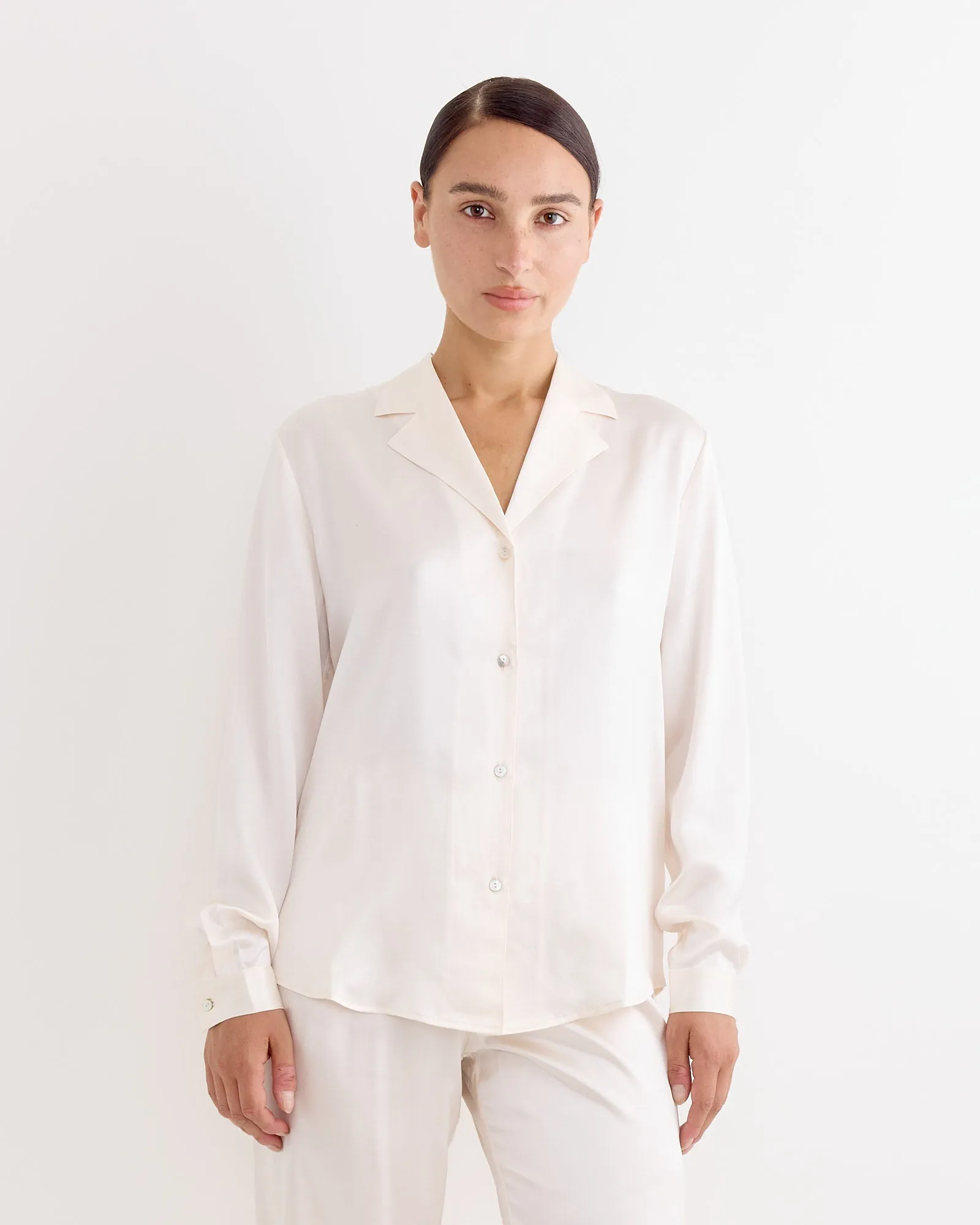 Irene Blouse in Ivory sold by Mohawk General Store