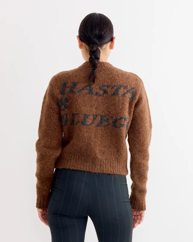 Hasta Luego Zip in Brown sold by Mohawk General Store