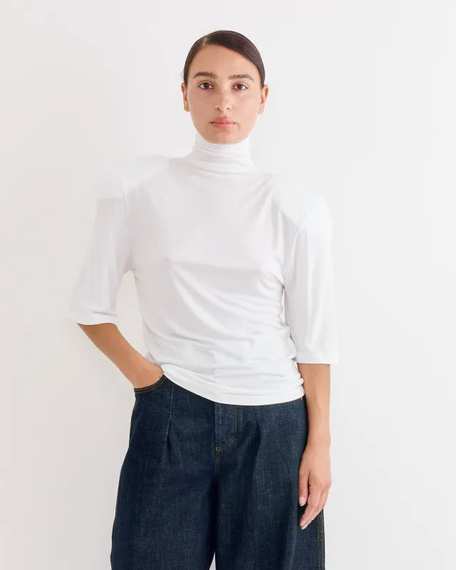 Le Spallina T-Shirt in White sold by Mohawk General Store