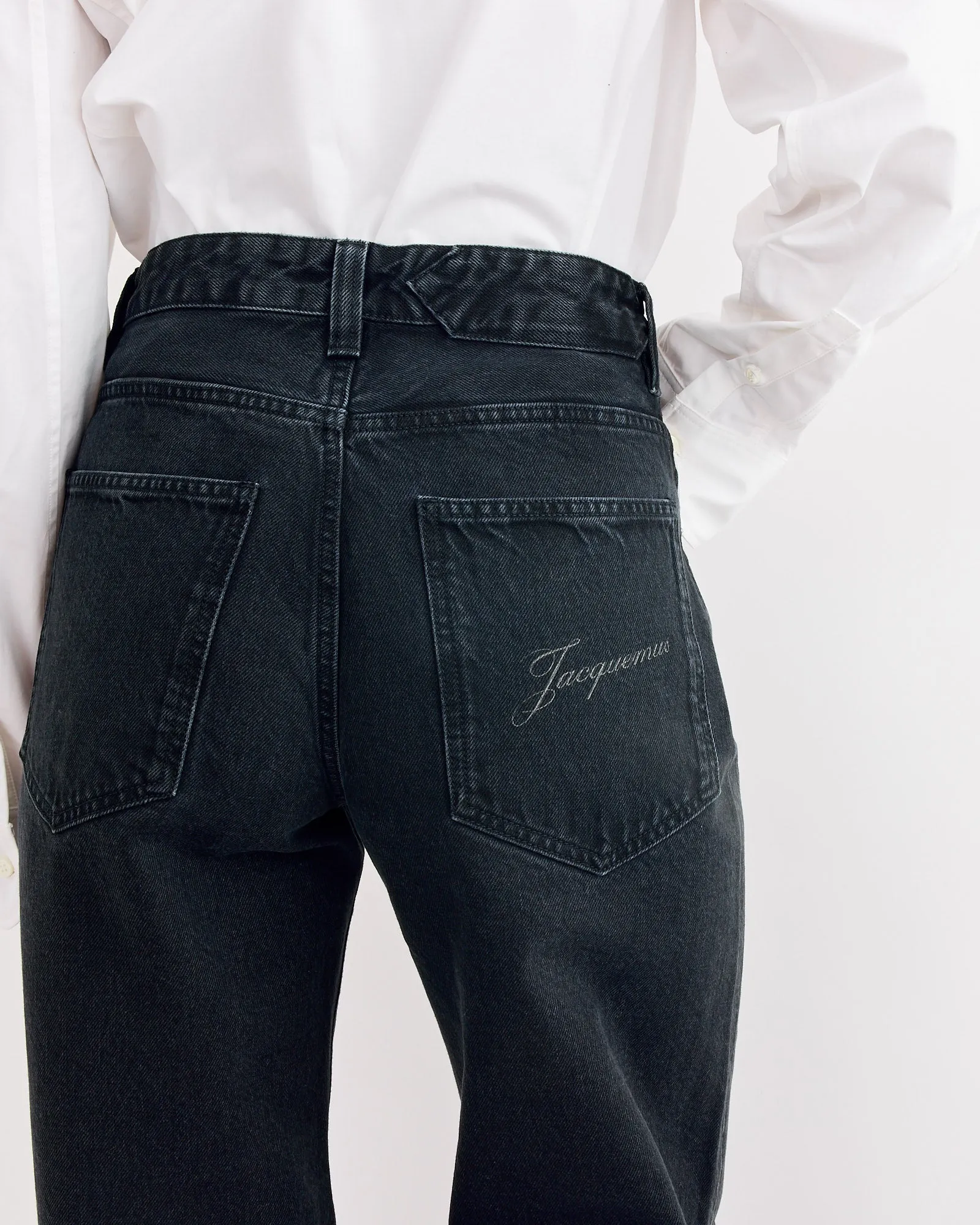 Le De-Nimes Large Pant in Black sold by Mohawk General Store product image thumbnail 2