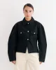 La Veste De-Nimes Jacket in Black sold by Mohawk General Store