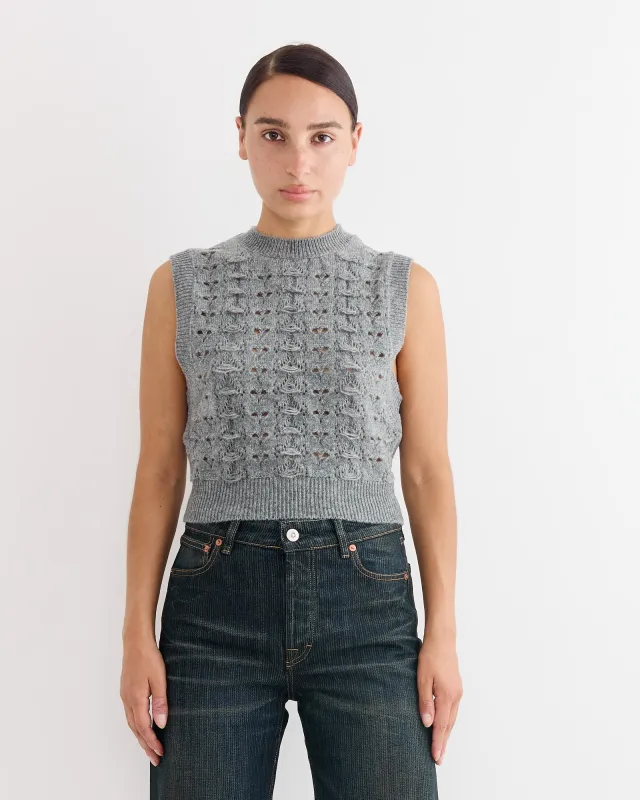 Brisa Vest in Light Grey sold by Mohawk General Store