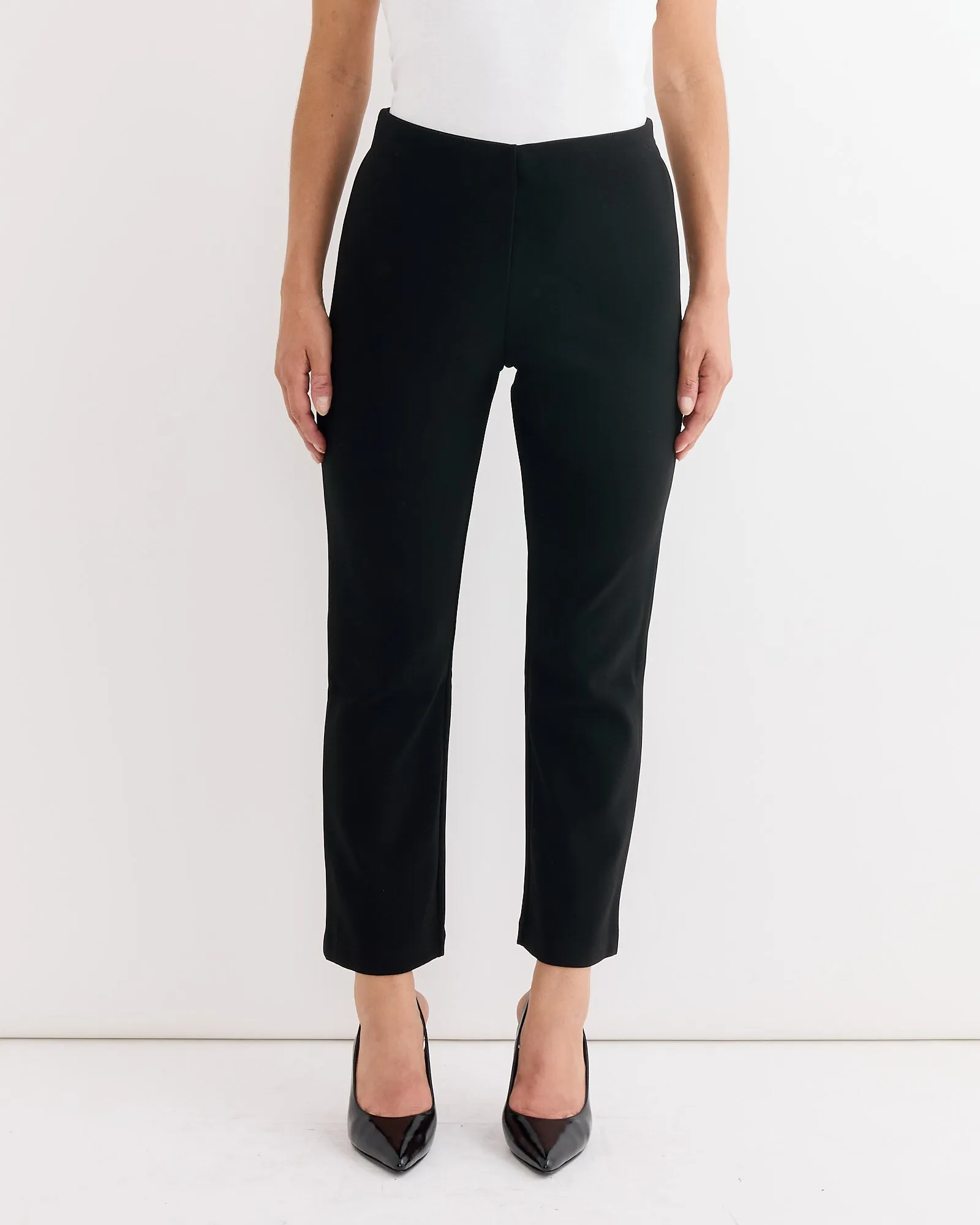 Vilea Cropped Trouser in Black sold by Mohawk General Store