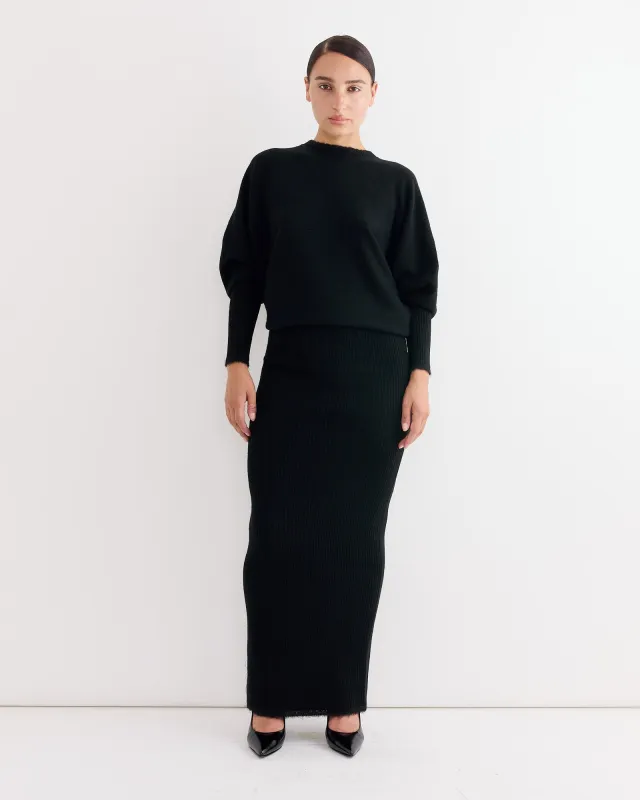 Gislaine Dress in Black made by By Malene Birger