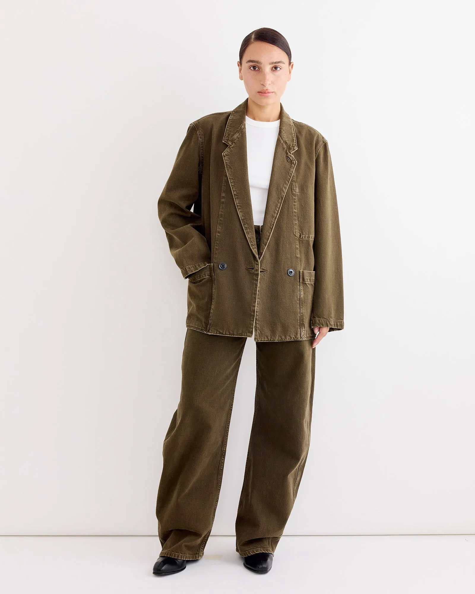 Workwear Blazer in Moss Green sold by Mohawk General Store product image thumbnail 2
