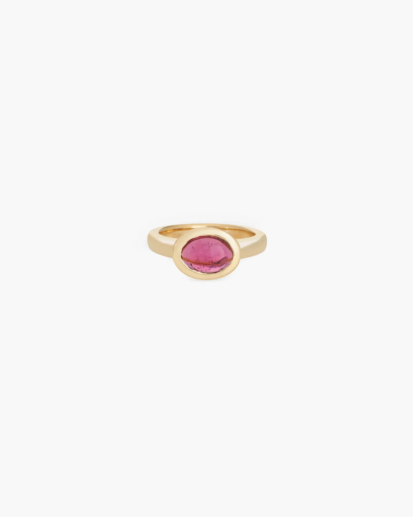 Cabochon Ring in 18K / Pink Tourmaline sold by Mohawk General Store