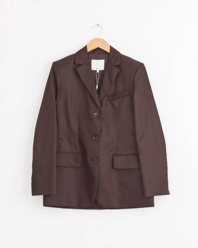 Eco Nylon Max Blazer in Brown sold by Mohawk General Store