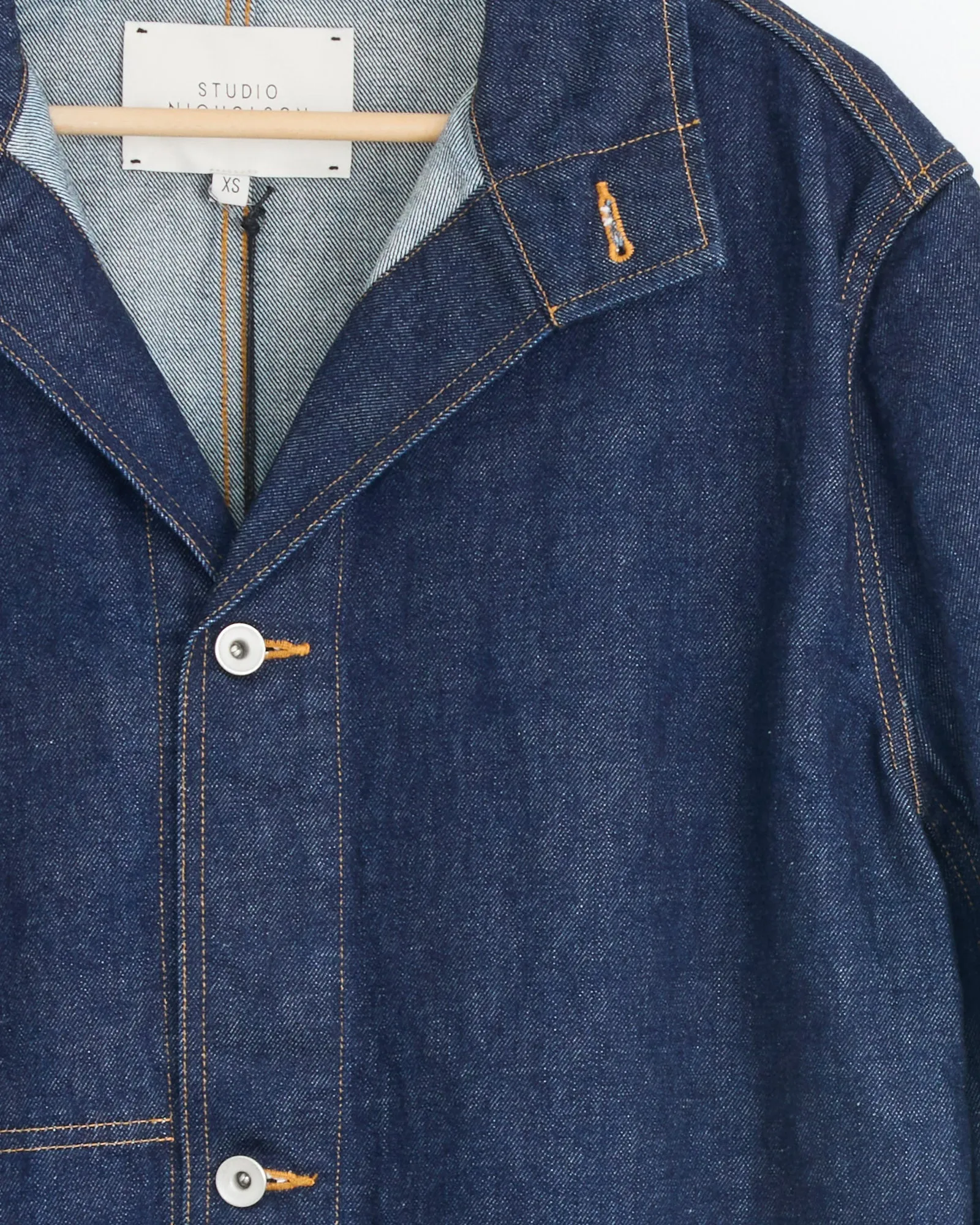 District Denim Jacket in Indigo Wash sold by Mohawk General Store product image thumbnail 2