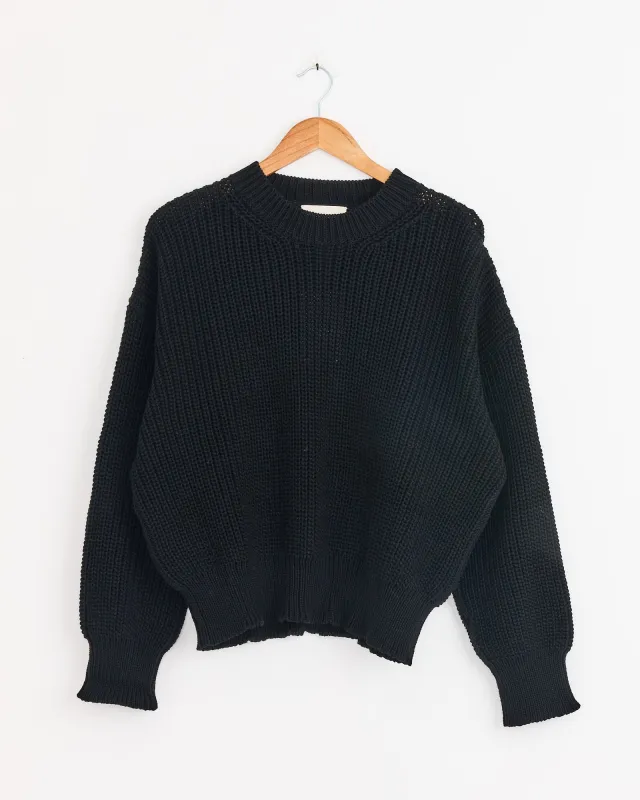 Perle Sweater in Onyx sold by Mohawk General Store