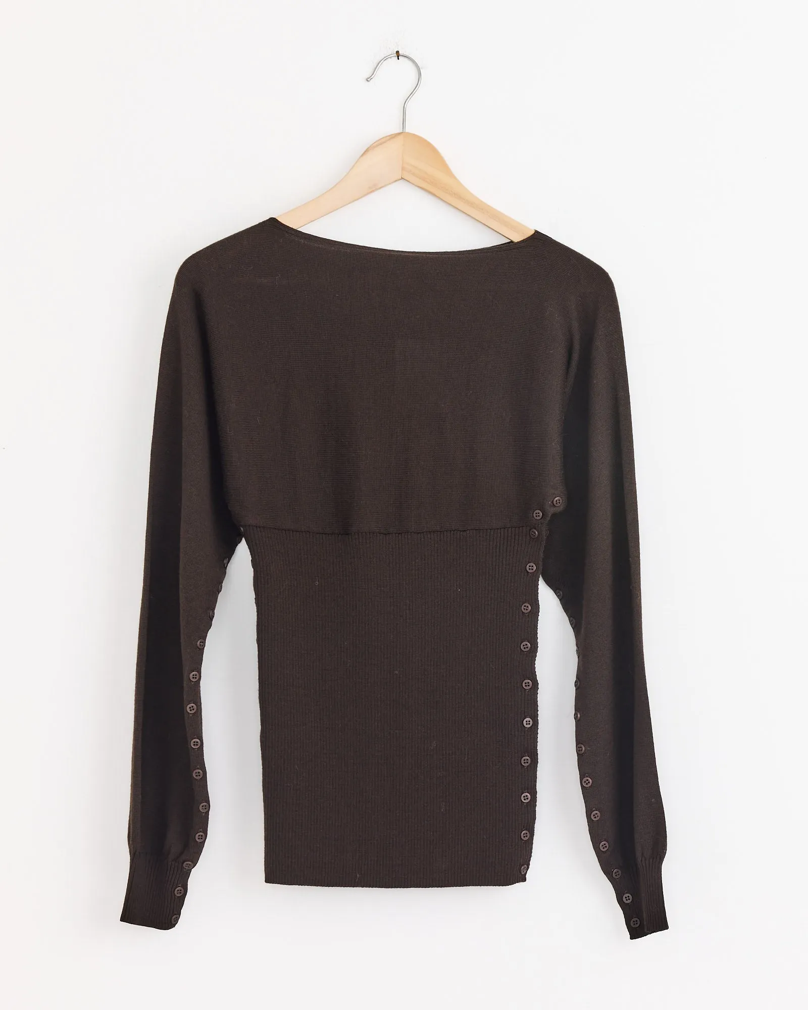 Fa Sweater in Brown sold by Mohawk General Store