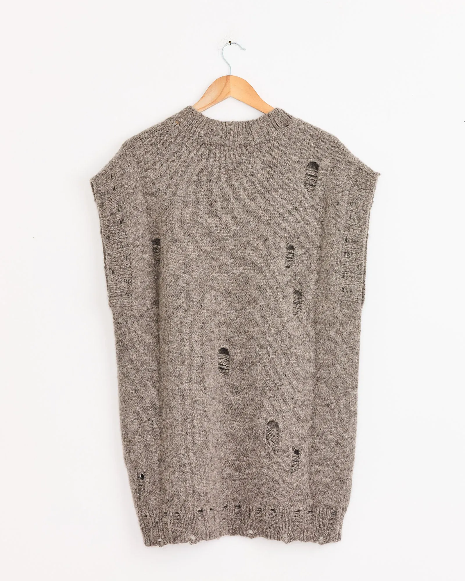 Distressed Vest in Rock sold by Mohawk General Store product image thumbnail 3