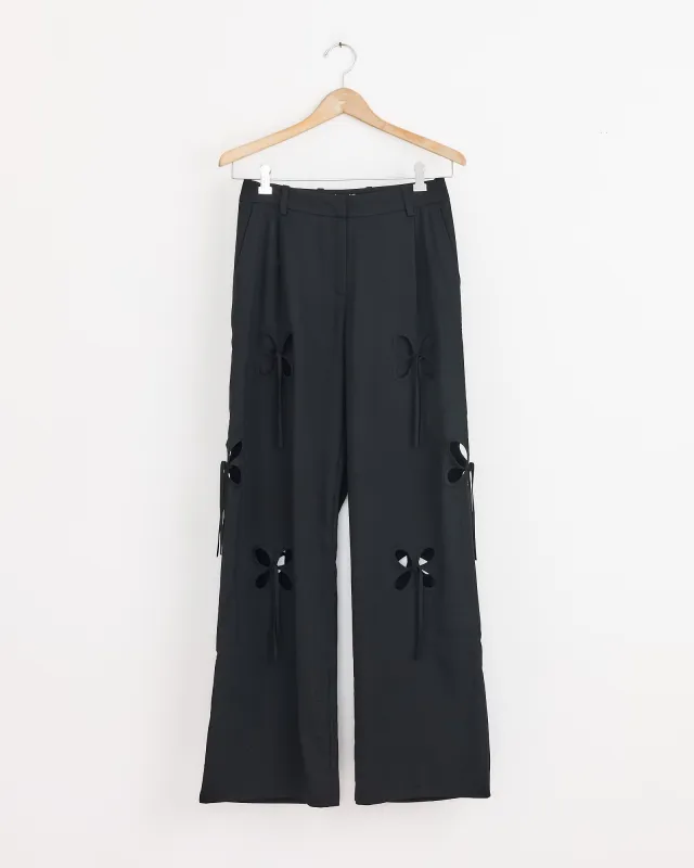 Petal Suiting Trouser in Black sold by Mohawk General Store