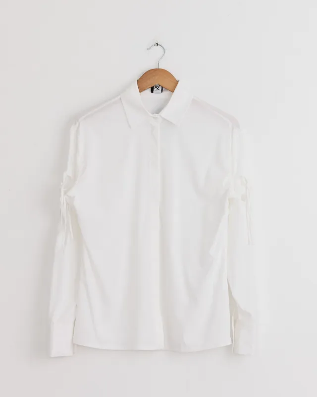 Petal Shirt in White sold by Mohawk General Store