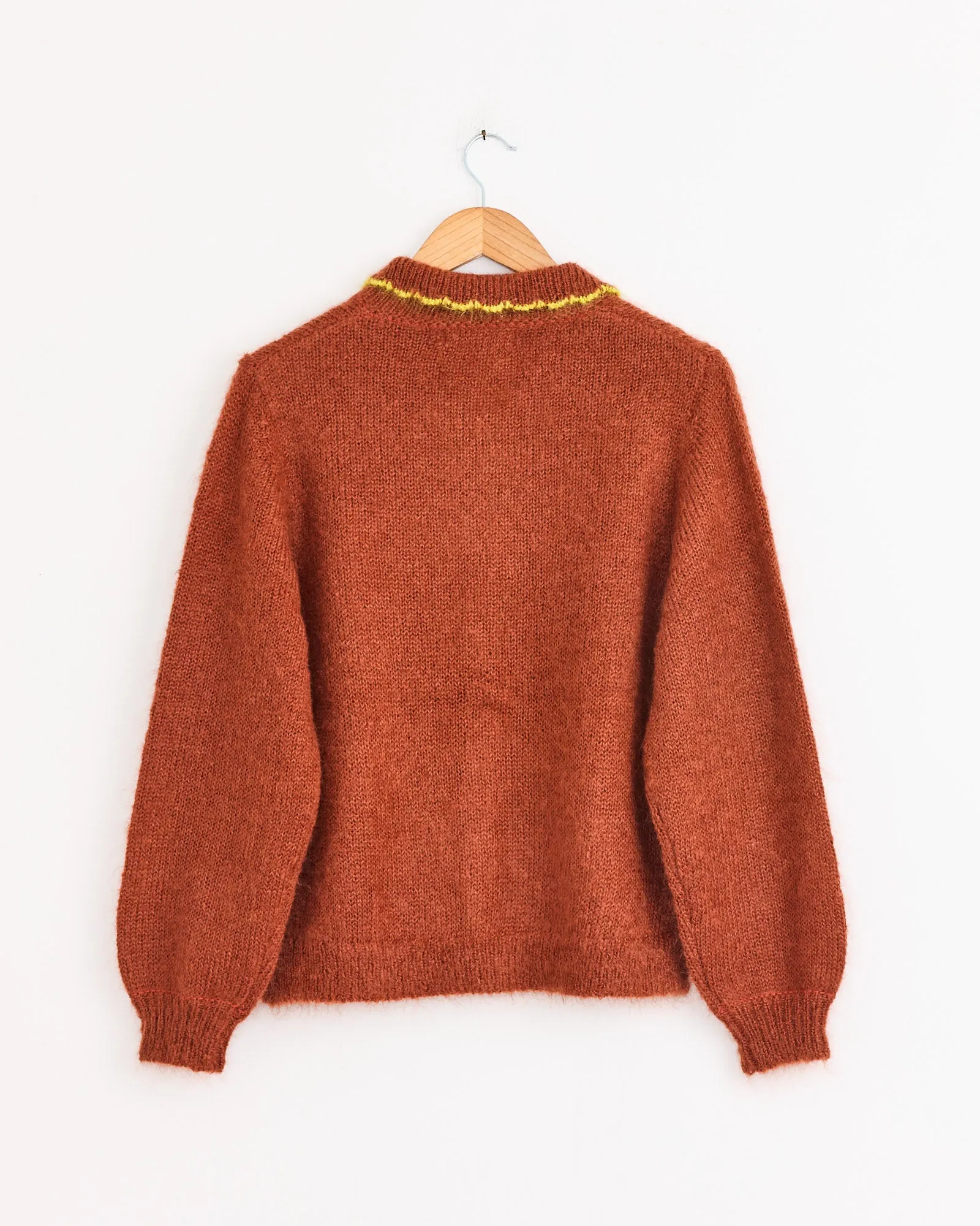 Ahmi Cardigan in Terracotta sold by Mohawk General Store product image thumbnail 3