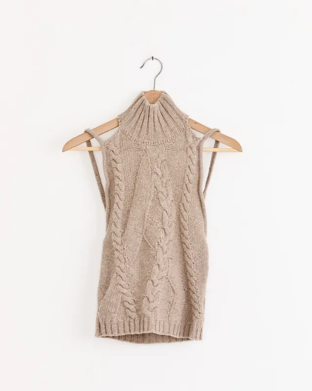 Julita Top in Beige sold by Mohawk General Store