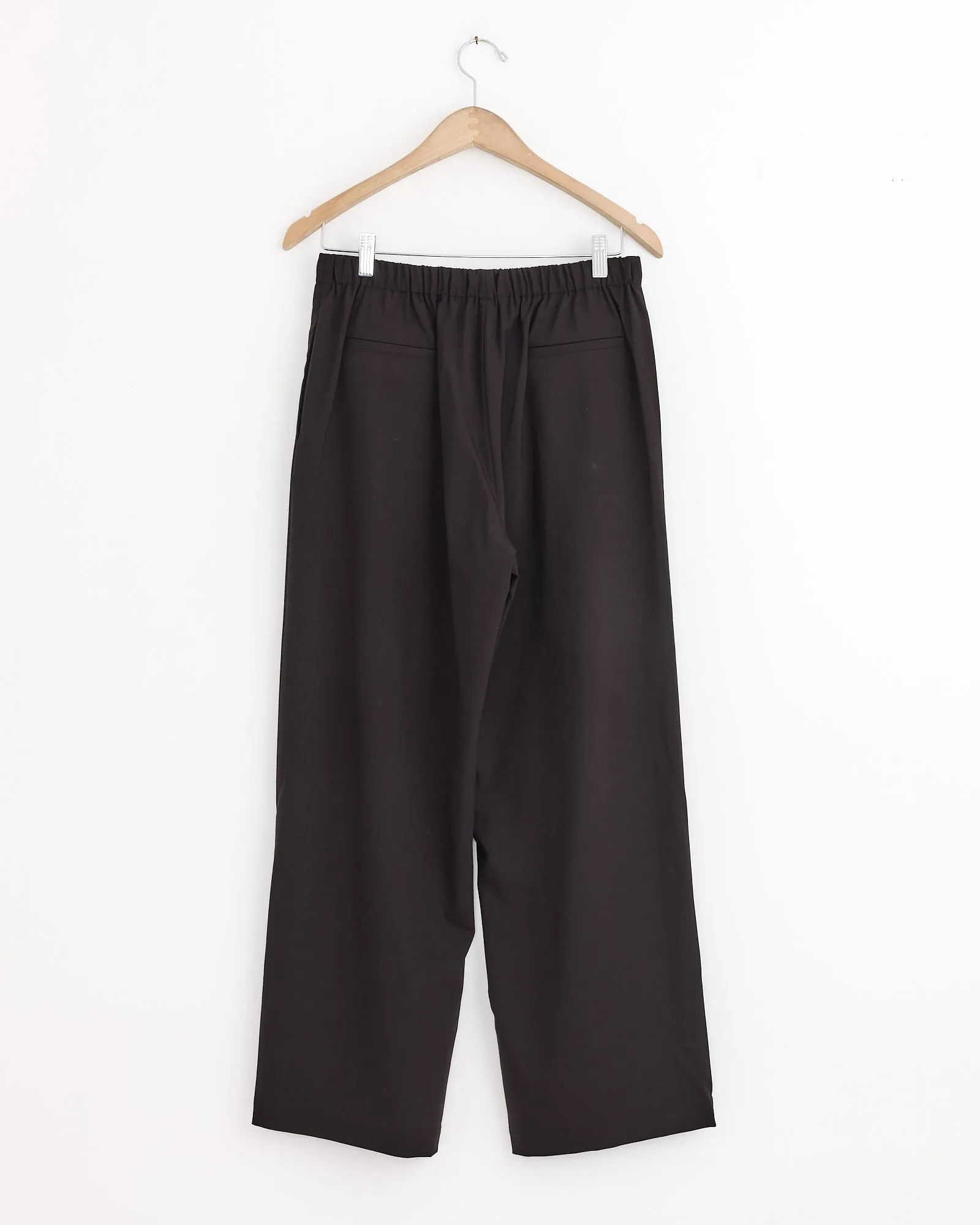 Relaxed Pleated Pant in Dark Brown sold by Mohawk General Store product image thumbnail 3