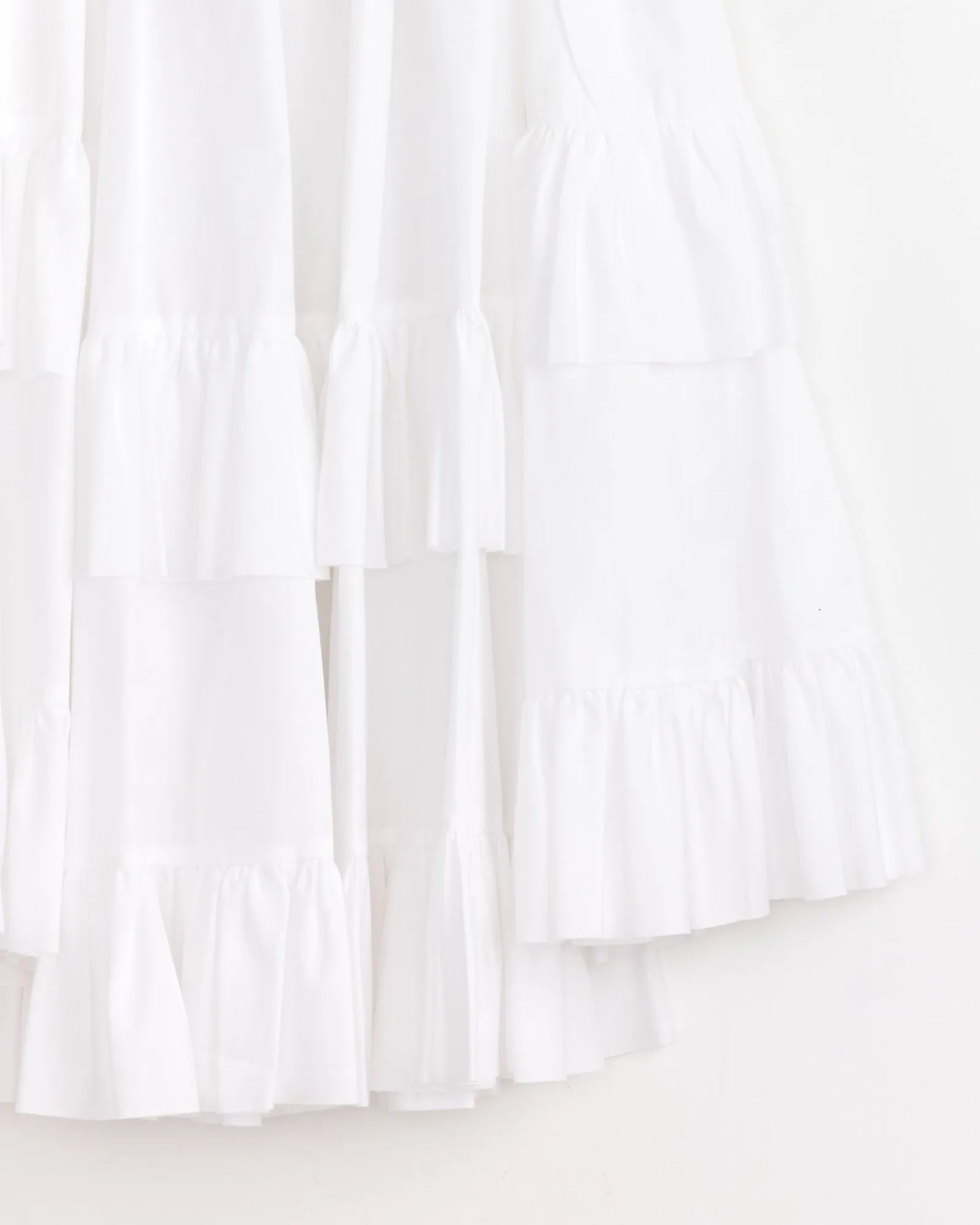 Ruffled Skirt in White sold by Mohawk General Store product image thumbnail 2